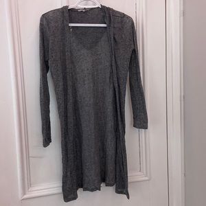 gray lightweight sweater